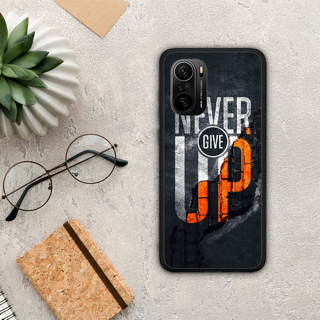 Never Give Up - Xiaomi Poco F3 case