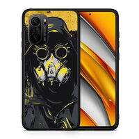 Thumbnail for Θήκη Xiaomi Mi 11i Mask PopArt από τη Smartfits με σχέδιο στο πίσω μέρος και μαύρο περίβλημα | Xiaomi Mi 11i Mask PopArt case with colorful back and black bezels