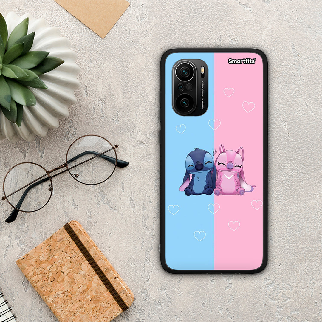 Stitch And Angel - Xiaomi Poco F3 θήκη