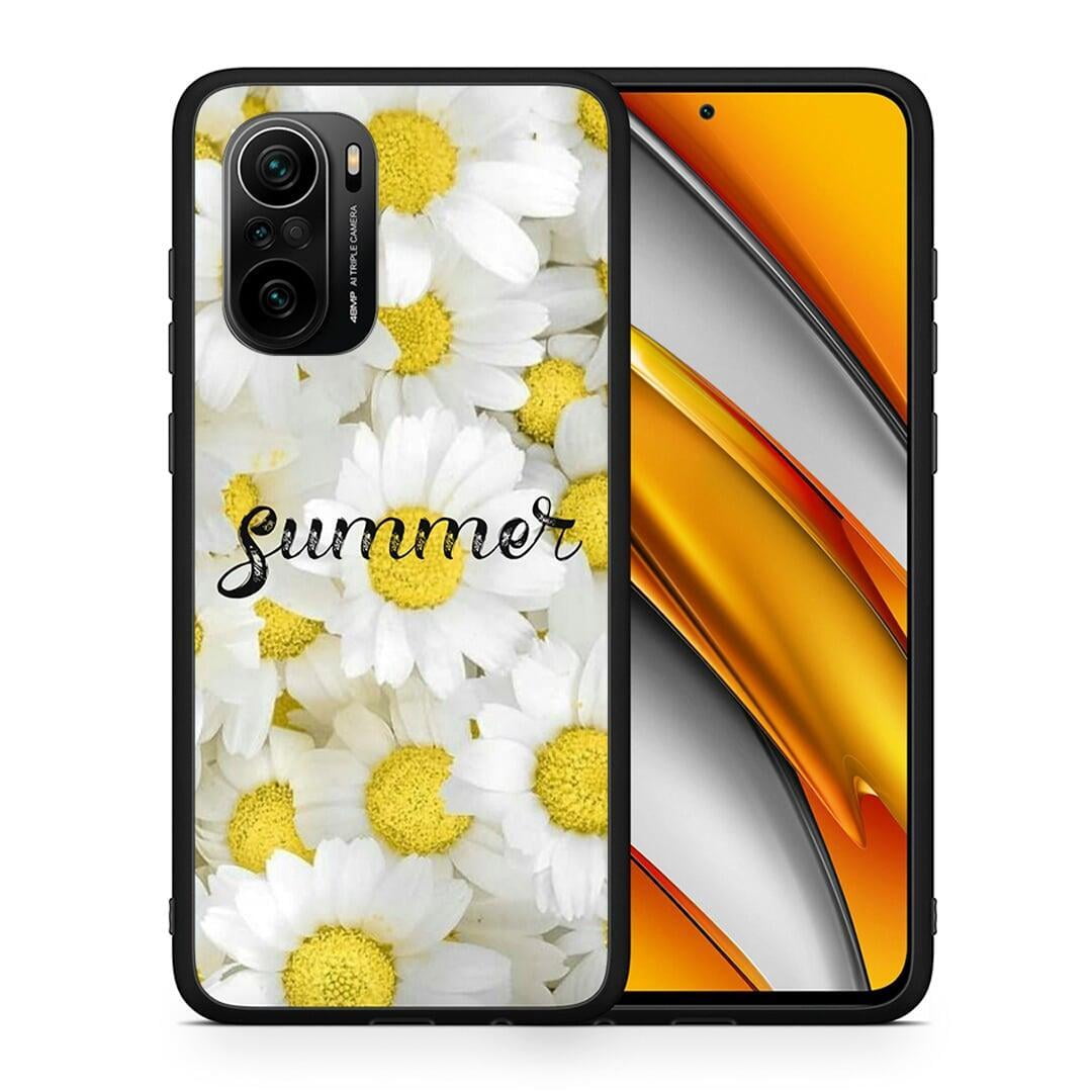 Θήκη Xiaomi Mi 11i Summer Daisies από τη Smartfits με σχέδιο στο πίσω μέρος και μαύρο περίβλημα | Xiaomi Mi 11i Summer Daisies case with colorful back and black bezels