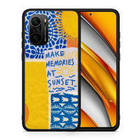 Thumbnail for Θήκη Xiaomi Poco F3 Sunset Memories από τη Smartfits με σχέδιο στο πίσω μέρος και μαύρο περίβλημα | Xiaomi Poco F3 Sunset Memories case with colorful back and black bezels