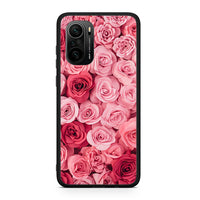 Thumbnail for Xiaomi Mi 11i RoseGarden Valentine θήκη από τη Smartfits με σχέδιο στο πίσω μέρος και μαύρο περίβλημα | Smartphone case with colorful back and black bezels by Smartfits