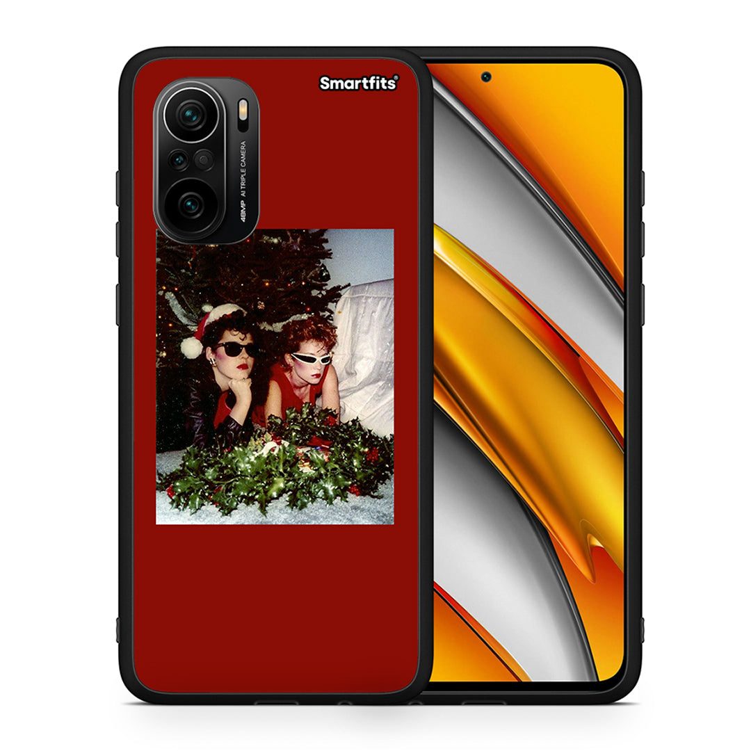 Θήκη Xiaomi Mi 11i Waiting For Xmas από τη Smartfits με σχέδιο στο πίσω μέρος και μαύρο περίβλημα | Xiaomi Mi 11i Waiting For Xmas case with colorful back and black bezels