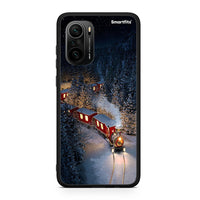 Thumbnail for Xiaomi Poco F3 Xmas Train θήκη από τη Smartfits με σχέδιο στο πίσω μέρος και μαύρο περίβλημα | Smartphone case with colorful back and black bezels by Smartfits