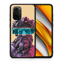 Thumbnail for Θήκη Αγίου Βαλεντίνου Xiaomi Poco F3 Zeus Art από τη Smartfits με σχέδιο στο πίσω μέρος και μαύρο περίβλημα | Xiaomi Poco F3 Zeus Art case with colorful back and black bezels