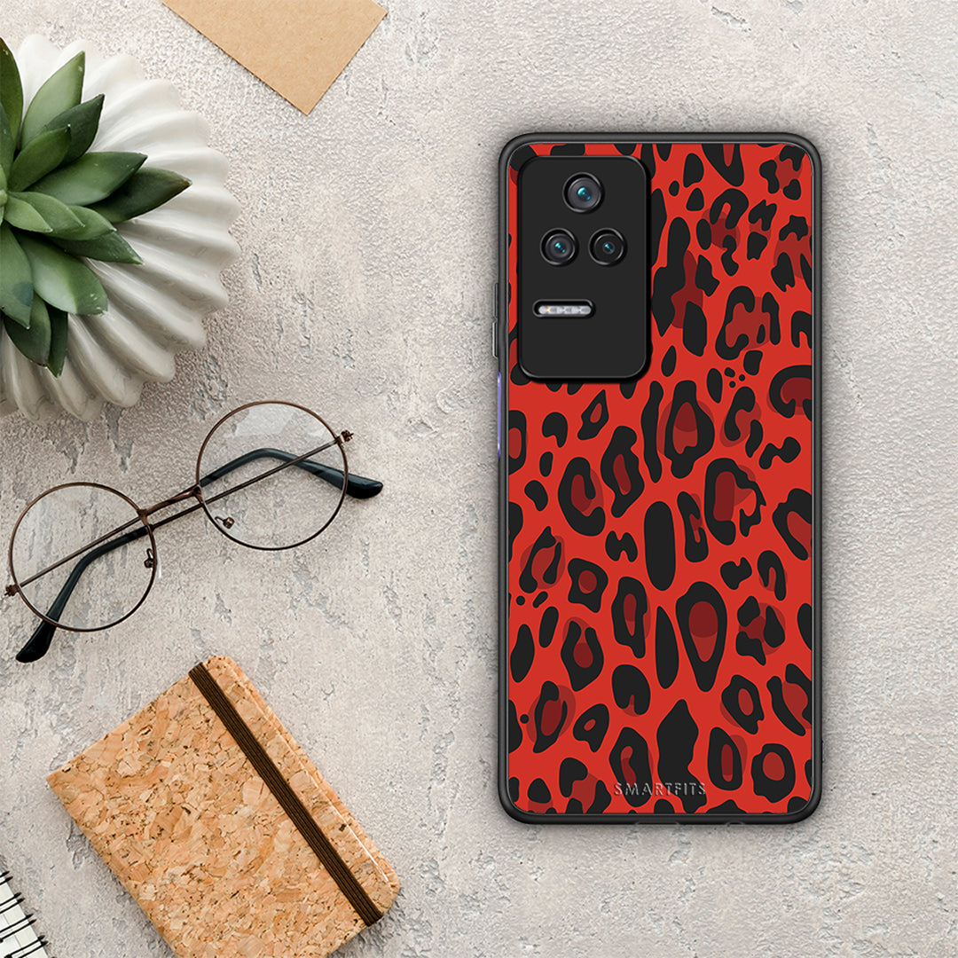 Animal Red Leopard - Xiaomi Poco F4 / Redmi K40S case