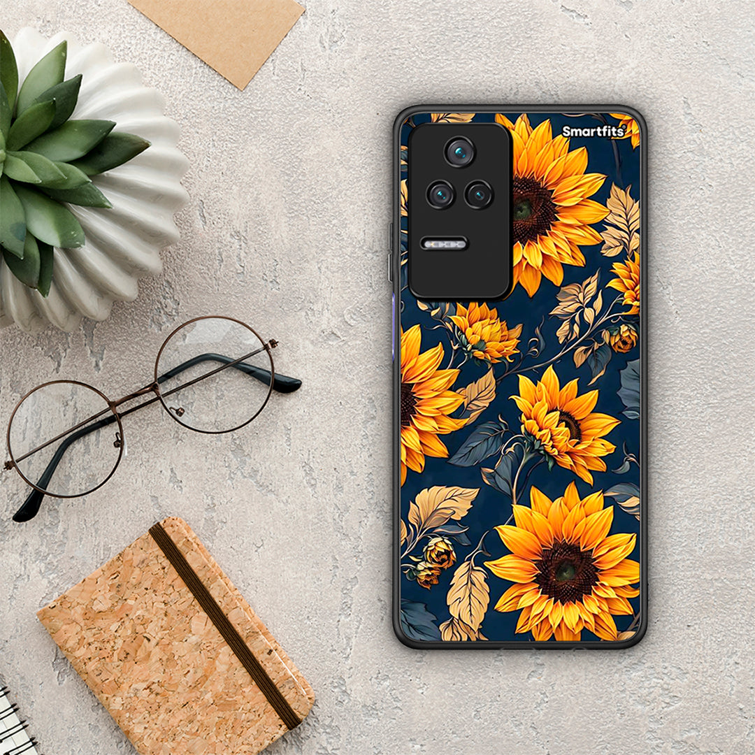 Autumn Sunflowers - Xiaomi Poco F4 / Redmi K40S case