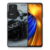 Thumbnail for Θήκη Xiaomi Poco F4 / Redmi K40S Black BMW από τη Smartfits με σχέδιο στο πίσω μέρος και μαύρο περίβλημα | Xiaomi Poco F4 / Redmi K40S Black BMW case with colorful back and black bezels