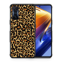 Thumbnail for Θήκη Xiaomi Poco F4 GT Leopard Animal από τη Smartfits με σχέδιο στο πίσω μέρος και μαύρο περίβλημα | Xiaomi Poco F4 GT Leopard Animal case with colorful back and black bezels