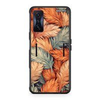 Thumbnail for Xiaomi Poco F4 GT Autumn Leaves θήκη από τη Smartfits με σχέδιο στο πίσω μέρος και μαύρο περίβλημα | Smartphone case with colorful back and black bezels by Smartfits