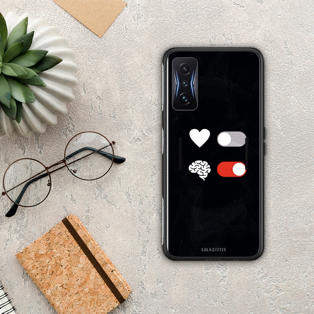 Heart Vs Brain - Xiaomi Poco F4 GT case