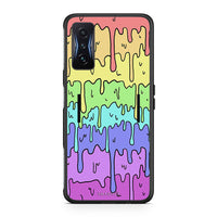 Thumbnail for Xiaomi Poco F4 GT Melting Rainbow θήκη από τη Smartfits με σχέδιο στο πίσω μέρος και μαύρο περίβλημα | Smartphone case with colorful back and black bezels by Smartfits