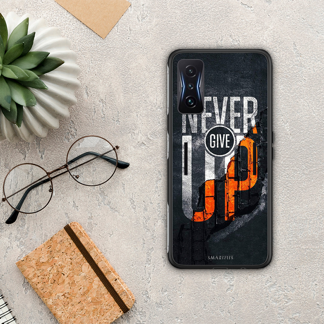 Never Give Up - Xiaomi Poco F4 GT case