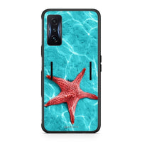 Thumbnail for Xiaomi Poco F4 GT Red Starfish Θήκη από τη Smartfits με σχέδιο στο πίσω μέρος και μαύρο περίβλημα | Smartphone case with colorful back and black bezels by Smartfits