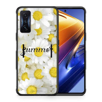 Thumbnail for Θήκη Xiaomi Poco F4 GT Summer Daisies από τη Smartfits με σχέδιο στο πίσω μέρος και μαύρο περίβλημα | Xiaomi Poco F4 GT Summer Daisies case with colorful back and black bezels