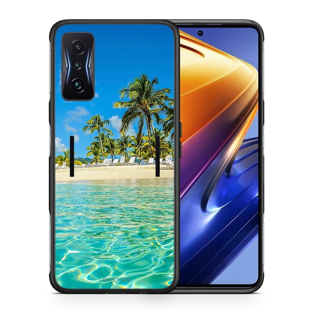 Θήκη Xiaomi Poco F4 GT Tropical Vibes από τη Smartfits με σχέδιο στο πίσω μέρος και μαύρο περίβλημα | Xiaomi Poco F4 GT Tropical Vibes case with colorful back and black bezels