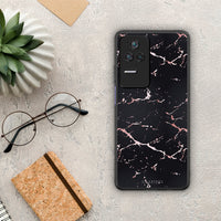 Thumbnail for Marble Black Rosegold - Xiaomi Poco F4 / Redmi K40S case