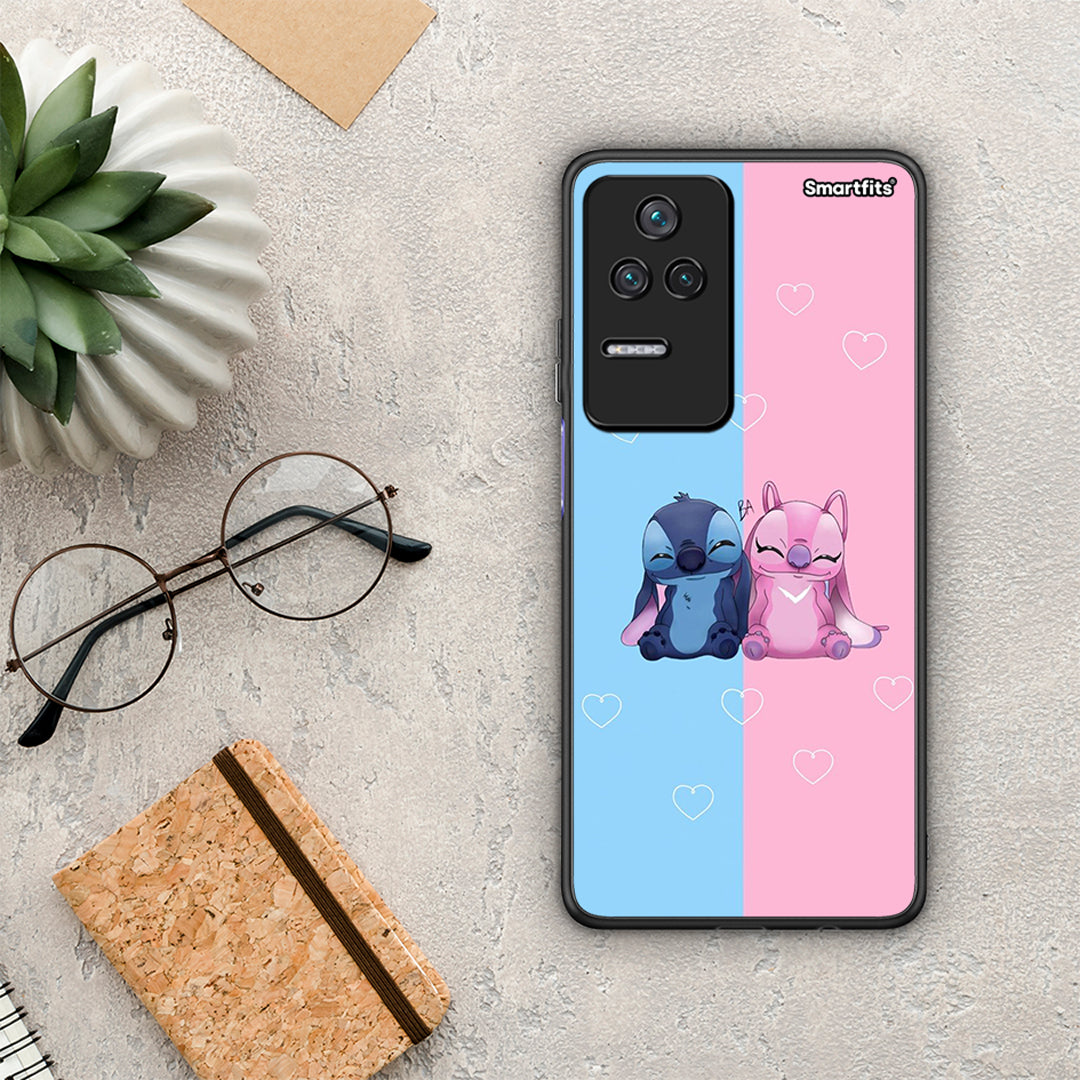 Stitch And Angel - Xiaomi Poco F4 / Redmi K40S θήκη