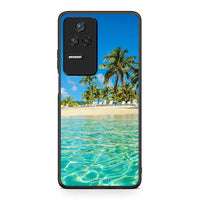 Thumbnail for Xiaomi Poco F4 / Redmi K40S Tropical Vibes Θήκη από τη Smartfits με σχέδιο στο πίσω μέρος και μαύρο περίβλημα | Smartphone case with colorful back and black bezels by Smartfits