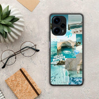 Thumbnail for Θήκη Xiaomi Poco F5 5G Aesthetic Summer από τη Smartfits με σχέδιο στο πίσω μέρος και μαύρο περίβλημα | Xiaomi Poco F5 5G Aesthetic Summer Case with Colorful Back and Black Bezels