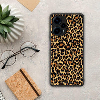 Thumbnail for Θήκη Xiaomi Poco F5 5G Animal Leopard από τη Smartfits με σχέδιο στο πίσω μέρος και μαύρο περίβλημα | Xiaomi Poco F5 5G Animal Leopard Case with Colorful Back and Black Bezels