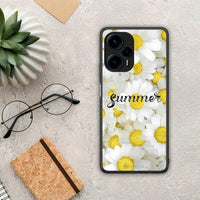 Thumbnail for Θήκη Xiaomi Poco F5 5G Summer Daisies από τη Smartfits με σχέδιο στο πίσω μέρος και μαύρο περίβλημα | Xiaomi Poco F5 5G Summer Daisies Case with Colorful Back and Black Bezels
