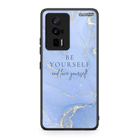 Thumbnail for Θήκη Xiaomi Poco F5 Pro / Redmi K60 Pro Be Yourself από τη Smartfits με σχέδιο στο πίσω μέρος και μαύρο περίβλημα | Xiaomi Poco F5 Pro / Redmi K60 Pro Be Yourself Case with Colorful Back and Black Bezels