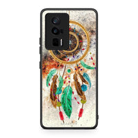 Thumbnail for Θήκη Xiaomi Poco F5 Pro / Redmi K60 Pro Boho DreamCatcher από τη Smartfits με σχέδιο στο πίσω μέρος και μαύρο περίβλημα | Xiaomi Poco F5 Pro / Redmi K60 Pro Boho DreamCatcher Case with Colorful Back and Black Bezels