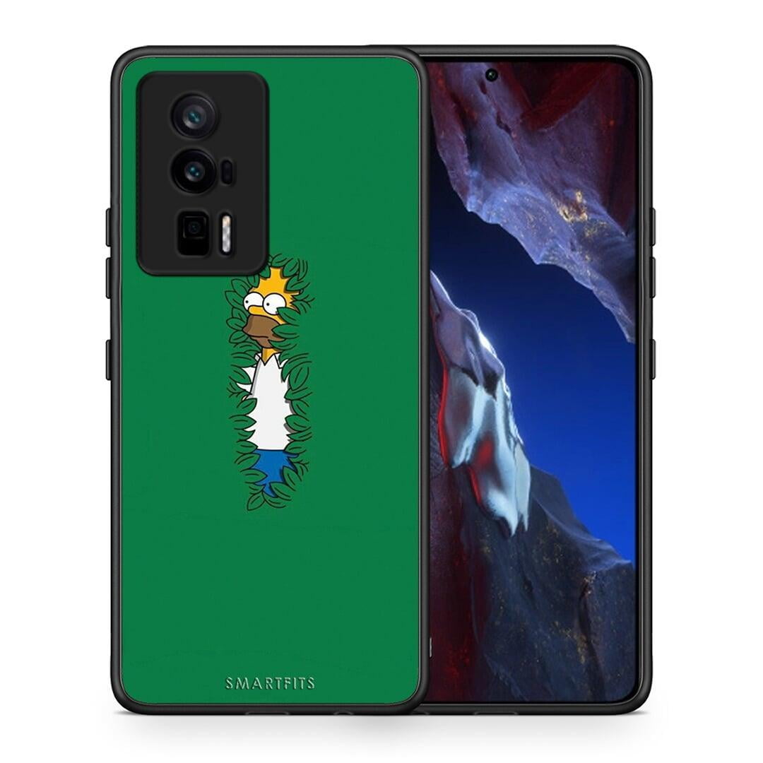 Θήκη Xiaomi Poco F5 Pro / Redmi K60 Pro Bush Man από τη Smartfits με σχέδιο στο πίσω μέρος και μαύρο περίβλημα | Xiaomi Poco F5 Pro / Redmi K60 Pro Bush Man Case with Colorful Back and Black Bezels