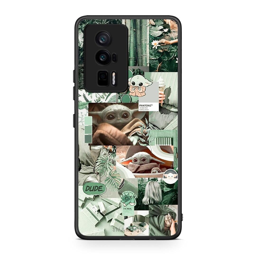 Θήκη Xiaomi Poco F5 Pro / Redmi K60 Pro Collage Dude από τη Smartfits με σχέδιο στο πίσω μέρος και μαύρο περίβλημα | Xiaomi Poco F5 Pro / Redmi K60 Pro Collage Dude Case with Colorful Back and Black Bezels