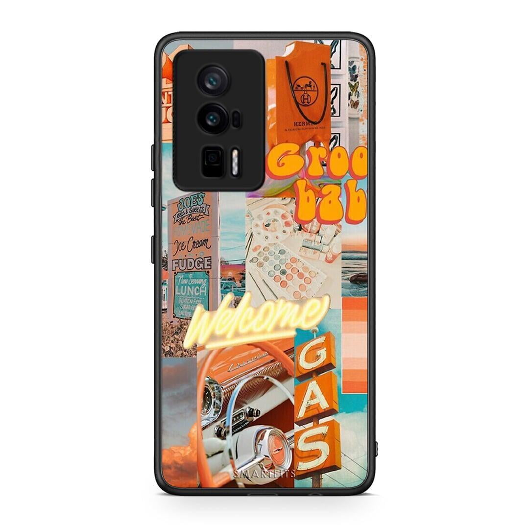 Θήκη Xiaomi Poco F5 Pro / Redmi K60 Pro Groovy Babe από τη Smartfits με σχέδιο στο πίσω μέρος και μαύρο περίβλημα | Xiaomi Poco F5 Pro / Redmi K60 Pro Groovy Babe Case with Colorful Back and Black Bezels