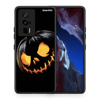 Thumbnail for Θήκη Xiaomi Poco F5 Pro / Redmi K60 Pro Halloween Scary Pumpkin από τη Smartfits με σχέδιο στο πίσω μέρος και μαύρο περίβλημα | Xiaomi Poco F5 Pro / Redmi K60 Pro Halloween Scary Pumpkin Case with Colorful Back and Black Bezels