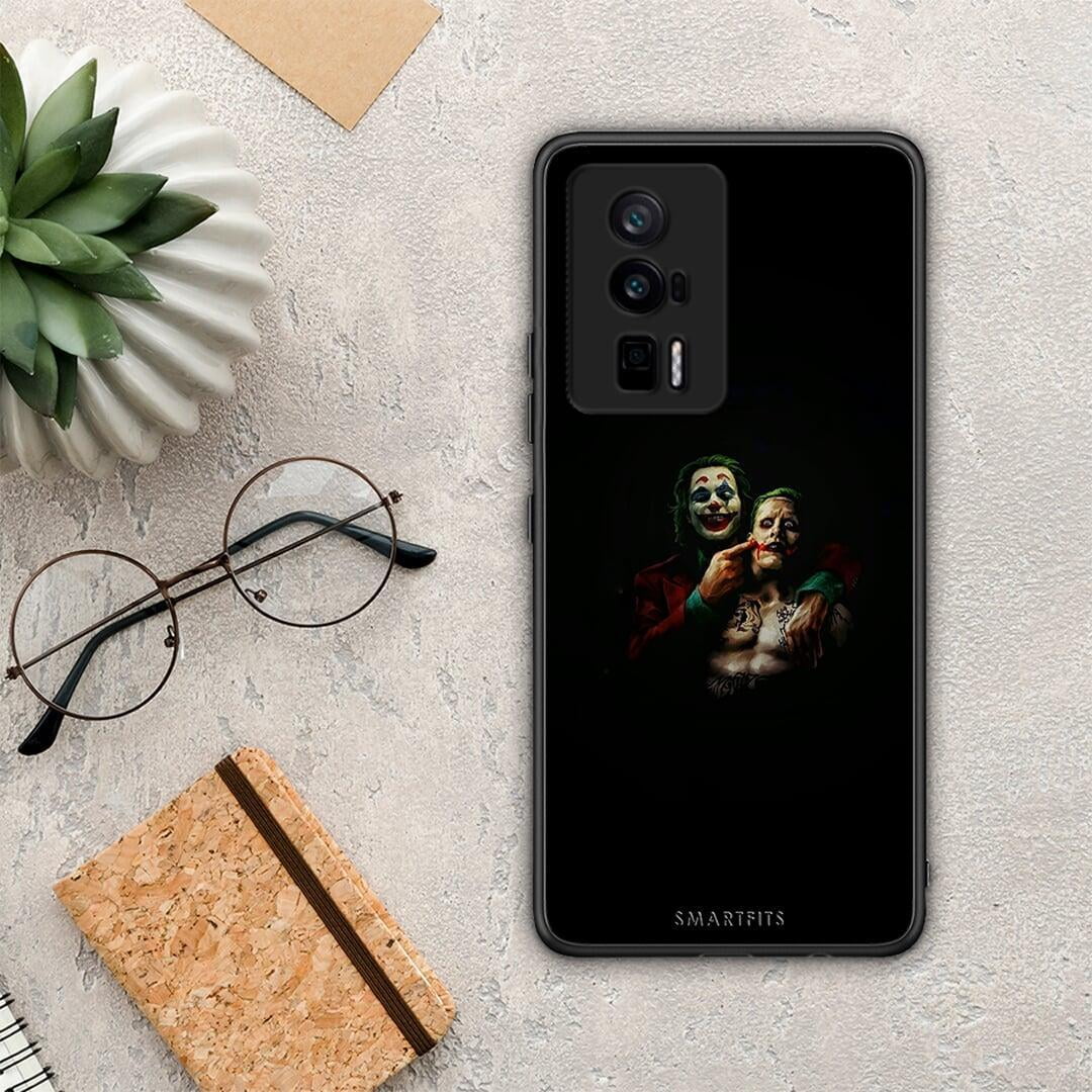 Θήκη Xiaomi Poco F5 Pro / Redmi K60 Pro Hero Clown από τη Smartfits με σχέδιο στο πίσω μέρος και μαύρο περίβλημα | Xiaomi Poco F5 Pro / Redmi K60 Pro Hero Clown Case with Colorful Back and Black Bezels