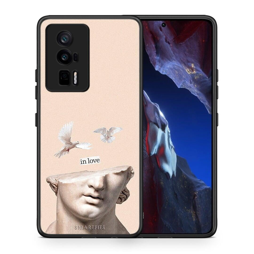 Θήκη Xiaomi Poco F5 Pro / Redmi K60 Pro In Love από τη Smartfits με σχέδιο στο πίσω μέρος και μαύρο περίβλημα | Xiaomi Poco F5 Pro / Redmi K60 Pro In Love Case with Colorful Back and Black Bezels