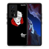 Thumbnail for Θήκη Xiaomi Poco F5 Pro / Redmi K60 Pro Itadori Anime από τη Smartfits με σχέδιο στο πίσω μέρος και μαύρο περίβλημα | Xiaomi Poco F5 Pro / Redmi K60 Pro Itadori Anime Case with Colorful Back and Black Bezels