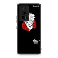 Thumbnail for Θήκη Xiaomi Poco F5 Pro / Redmi K60 Pro Itadori Anime από τη Smartfits με σχέδιο στο πίσω μέρος και μαύρο περίβλημα | Xiaomi Poco F5 Pro / Redmi K60 Pro Itadori Anime Case with Colorful Back and Black Bezels