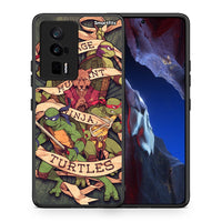 Thumbnail for Θήκη Xiaomi Poco F5 Pro / Redmi K60 Pro Ninja Turtles από τη Smartfits με σχέδιο στο πίσω μέρος και μαύρο περίβλημα | Xiaomi Poco F5 Pro / Redmi K60 Pro Ninja Turtles Case with Colorful Back and Black Bezels