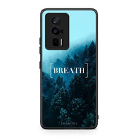 Thumbnail for Θήκη Xiaomi Poco F5 Pro / Redmi K60 Pro Quote Breath από τη Smartfits με σχέδιο στο πίσω μέρος και μαύρο περίβλημα | Xiaomi Poco F5 Pro / Redmi K60 Pro Quote Breath Case with Colorful Back and Black Bezels