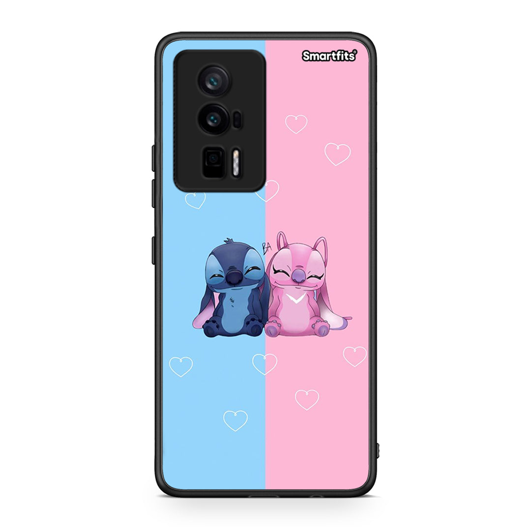 Θήκη Xiaomi Poco F5 Pro / Redmi K60 Pro Stitch And Angel από τη Smartfits με σχέδιο στο πίσω μέρος και μαύρο περίβλημα | Xiaomi Poco F5 Pro / Redmi K60 Pro Stitch And Angel Case with Colorful Back and Black Bezels