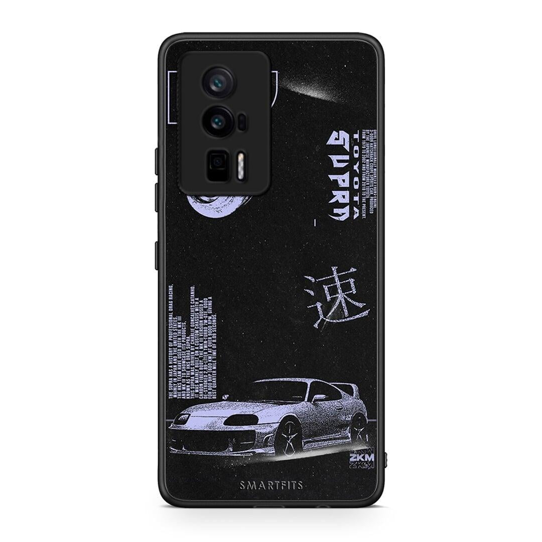 Θήκη Xiaomi Poco F5 Pro / Redmi K60 Pro Tokyo Drift από τη Smartfits με σχέδιο στο πίσω μέρος και μαύρο περίβλημα | Xiaomi Poco F5 Pro / Redmi K60 Pro Tokyo Drift Case with Colorful Back and Black Bezels