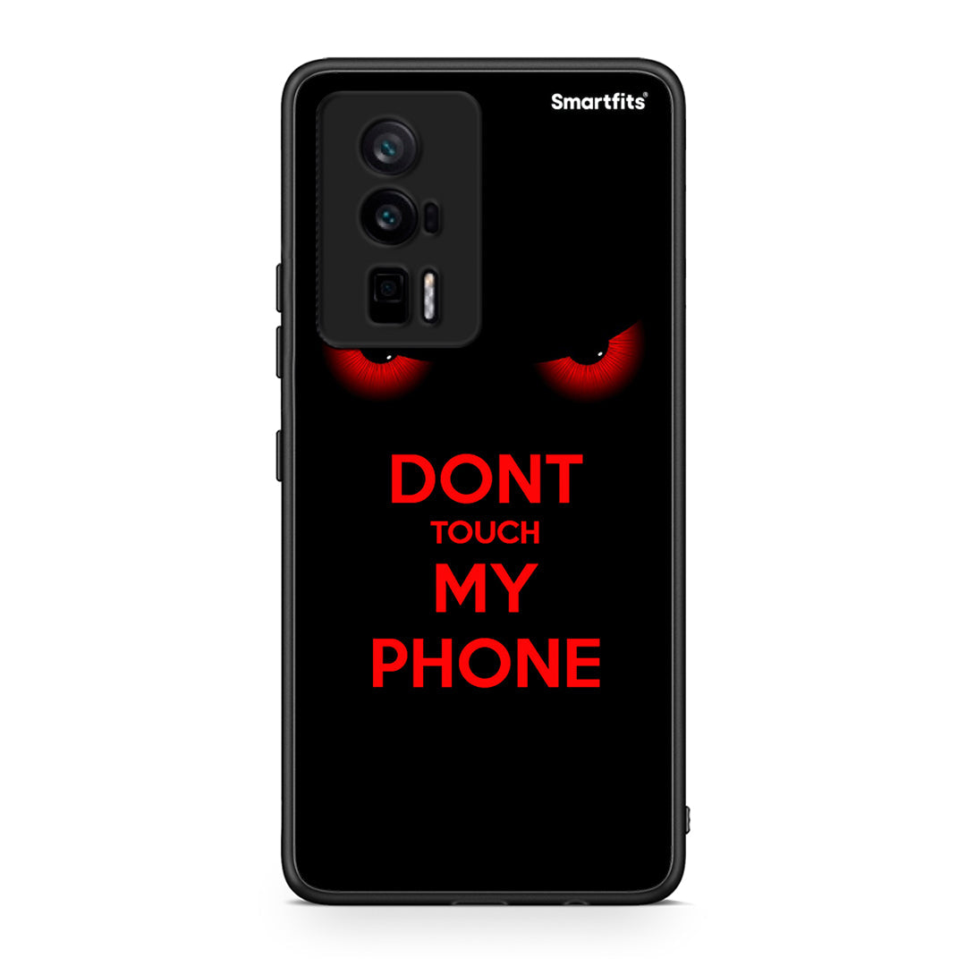 Θήκη Xiaomi Poco F5 Pro / Redmi K60 Pro Touch My Phone από τη Smartfits με σχέδιο στο πίσω μέρος και μαύρο περίβλημα | Xiaomi Poco F5 Pro / Redmi K60 Pro Touch My Phone Case with Colorful Back and Black Bezels