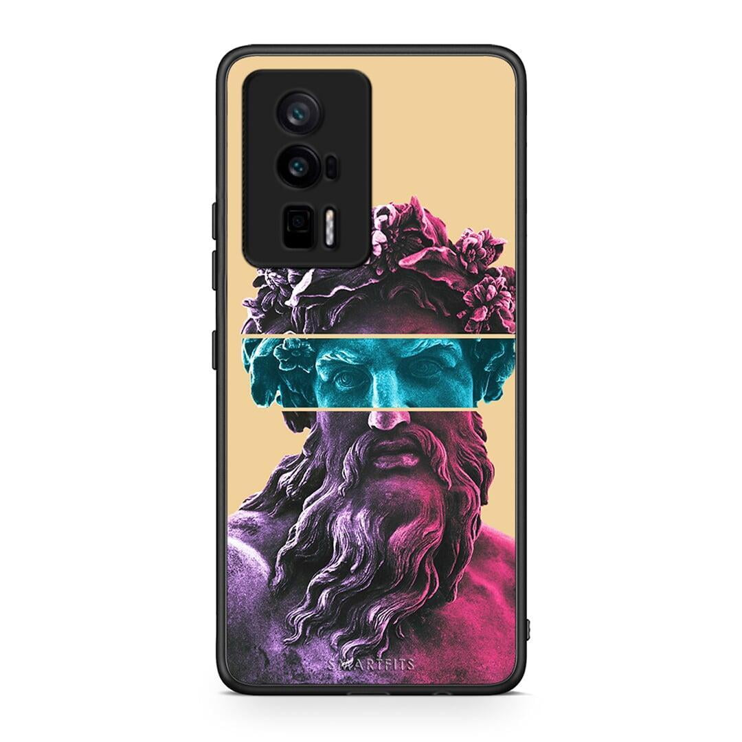 Θήκη Xiaomi Poco F5 Pro / Redmi K60 Pro Zeus Art από τη Smartfits με σχέδιο στο πίσω μέρος και μαύρο περίβλημα | Xiaomi Poco F5 Pro / Redmi K60 Pro Zeus Art Case with Colorful Back and Black Bezels