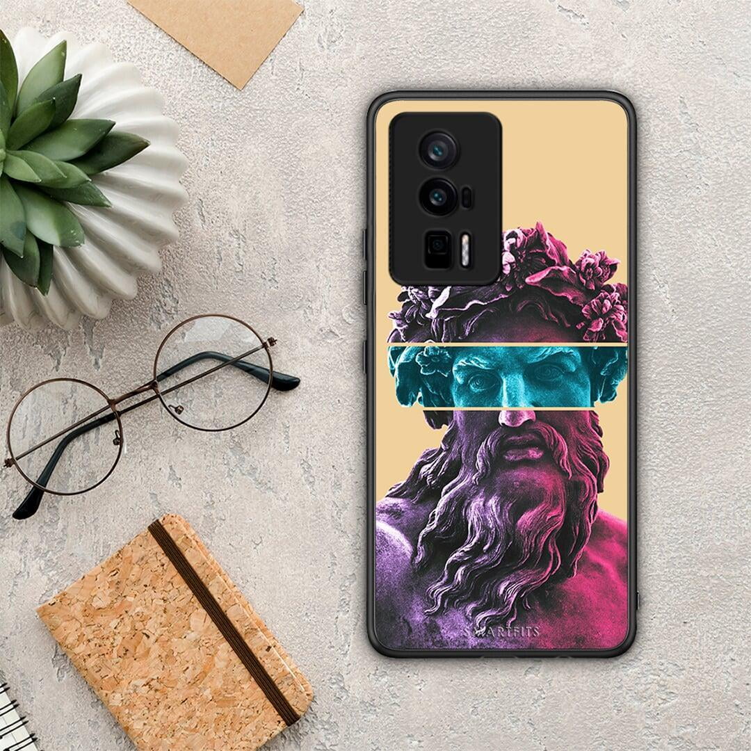 Θήκη Xiaomi Poco F5 Pro / Redmi K60 Pro Zeus Art από τη Smartfits με σχέδιο στο πίσω μέρος και μαύρο περίβλημα | Xiaomi Poco F5 Pro / Redmi K60 Pro Zeus Art Case with Colorful Back and Black Bezels