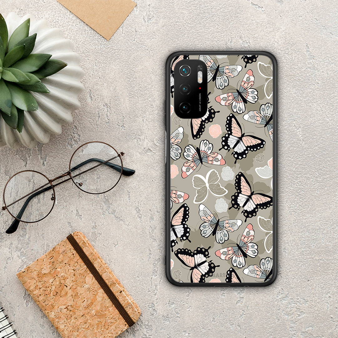 Boho Butterflies - Xiaomi Redmi Note 10 5G case