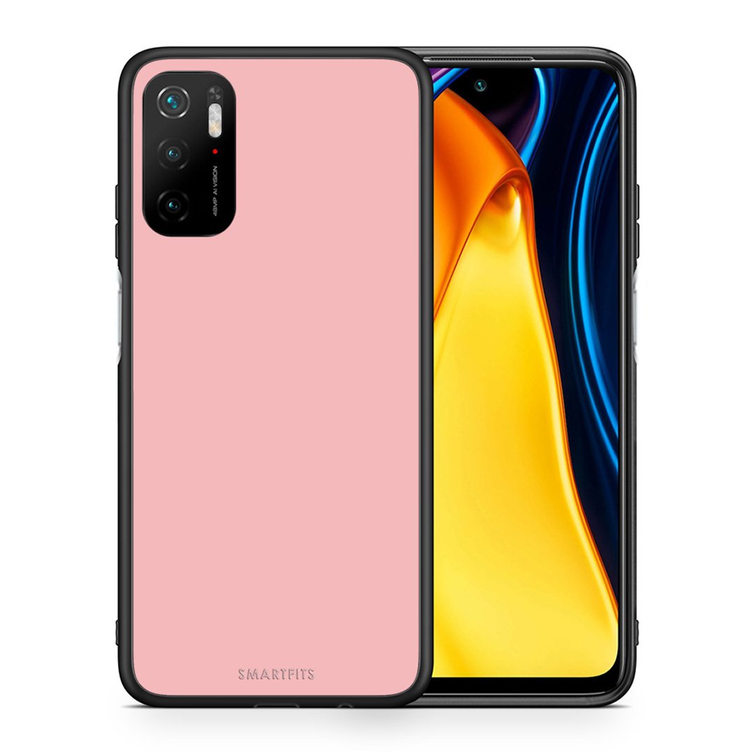 Θήκη Xiaomi Redmi Note 10 5G/Poco M3 Pro Nude Color από τη Smartfits με σχέδιο στο πίσω μέρος και μαύρο περίβλημα | Xiaomi Redmi Note 10 5G/Poco M3 Pro Nude Color case with colorful back and black bezels