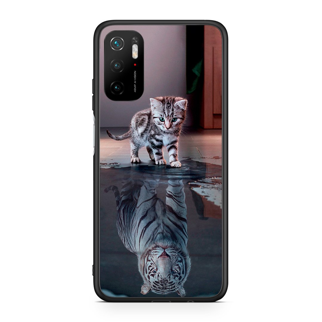 4 - Xiaomi Redmi Note 10 5G/Poco M3 Pro Tiger Cute case, cover, bumper