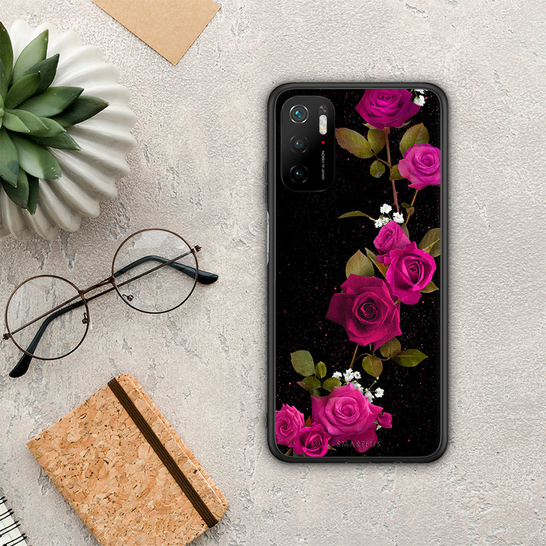 Flower Red Roses - Xiaomi Redmi Note 10 5G case