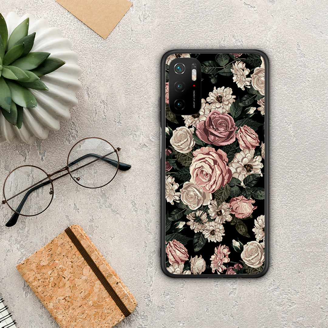 Flower Wild Roses - Xiaomi Redmi Note 10 5G case