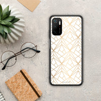 Thumbnail for Geometric Luxury White - Xiaomi Redmi Note 10 5G case