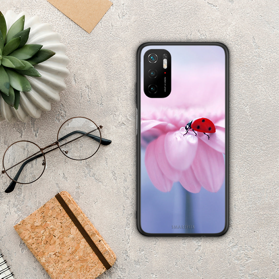 Ladybug Flower - Xiaomi Poco M3 Pro θήκη